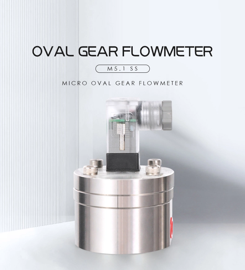Smart Digital Display Liquid Glue Pressure Gauge Diesel Flow Liquid Level Sensor Water Flowmeter Oil Fuel Micro Over Gear Flow Meter