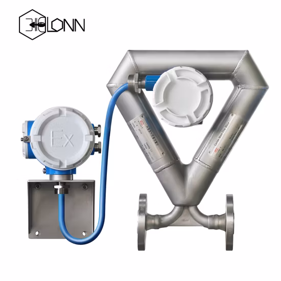 Medidor de flujo másico Coriolis totalizador de combustible diésel Digital de aceite hidráulico buen precio más vendido