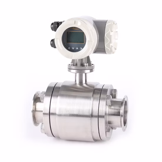 Medidor de flujo magnético Abrazadera Medidor de flujo electromagnético Medidor de flujo de agua Modbus