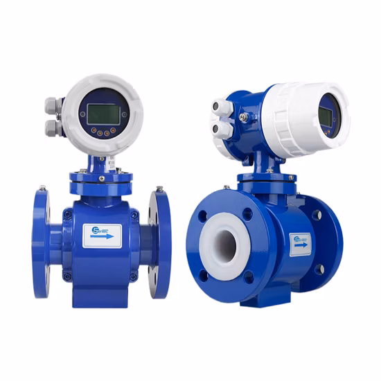 DN50 Mini medidor de flujo electromagnético inteligente con Control de líquido y agua del grifo de agua de mar